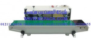 ماكينة لحام وتصنيع أكياس متعددة الطبقات مع طباعة تاريخ إنتاج بسير ناقل موديل M2pack 301